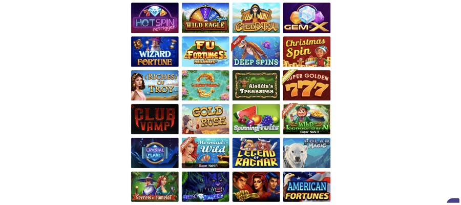 screenshot winorama games